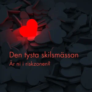 Tyst skilsmässa: Är ni i riskzonen för att glida isär?